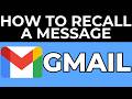 How To Unsend An Emai In Gmail