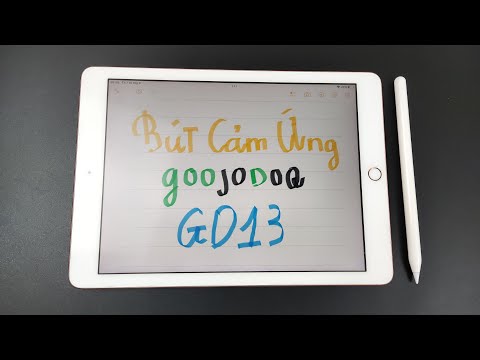 Video Bút Cảm Ứng GOOJODOQ GD13, Sạc Không Dây, Giải Pháp... - youtube