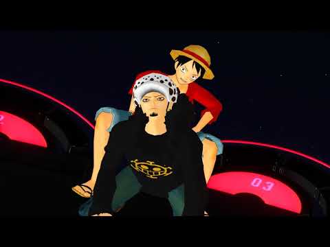 【MMDワンピ】womanizer【ルフィ＆ロー】