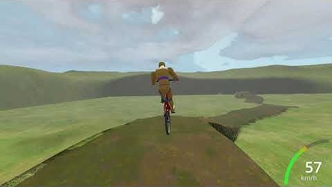 Descenders-inspired downhill bike prototype (Godot 4.4)