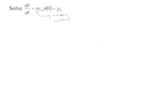 7.2-4 Separable equations where the rate of change is proportional to the amount