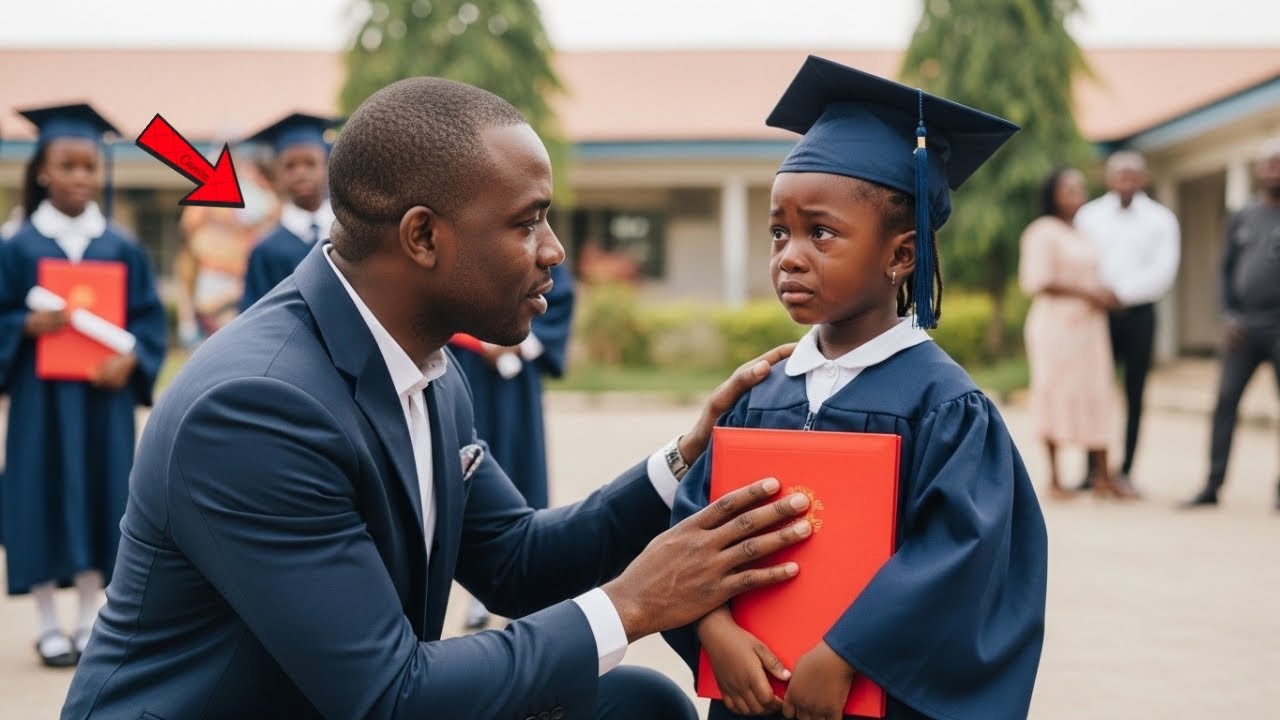Can You Be My Dad At Graduation?” A Poor Girl Begs A Millionaire — His Response...