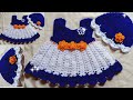 beautiful crochet baby frock by||allhometips