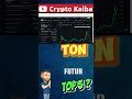 Toncoin  100b de marketcap au bull run 