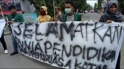 Demo, Mahasiswa di Pinrang Dipukul Satpol PP