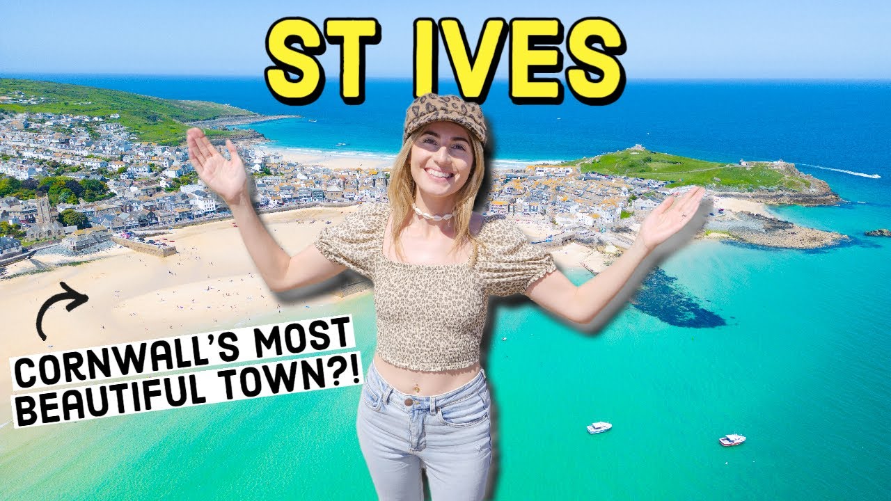 Day Trip to St Ives! Is this Cornwall's Prettiest Town?! England Travel Vlog