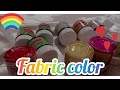 Fabric color 🥰💝🎨🎨🌈🖌️