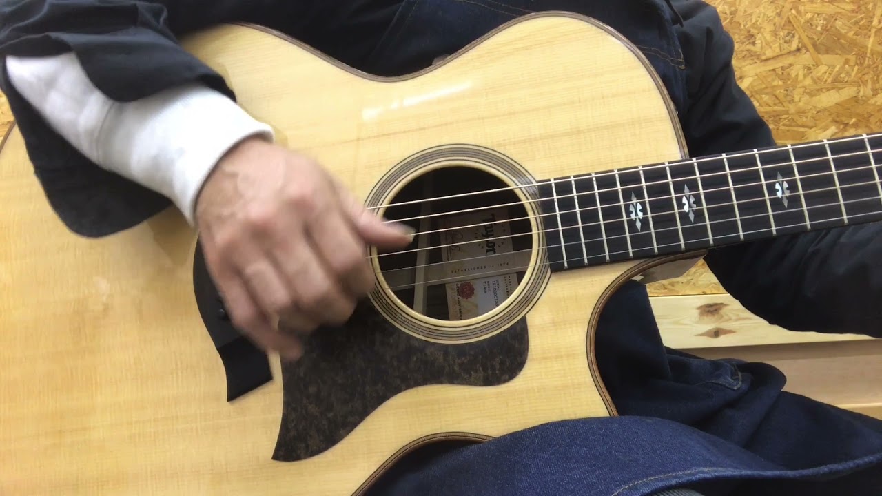 Taylor 714ce V-Class #1210090136 - YouTube