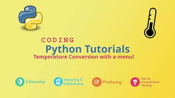 8 - Python Programming - Temperature Conversion with a Menu