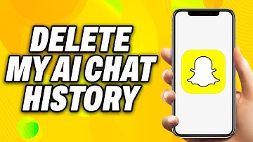 How To Delete MY AI Chat History on Snapchat (2025) - Quick Fix