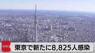 東京都で新たに8,825人感染（2022年9月15日）