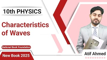 Characteristics of wave class 10 nbf || Relation between velocity frequency and wavelength by atif