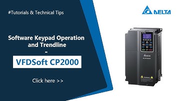 Software Keypad Operation and Trendline - VFDSoft CP2000