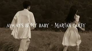 Always Be My Baby - Mariah Carey ||sped up||