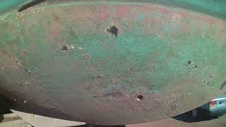 Restoring The Bottom Of My Steel Bilge Keel Sail Boat Morning Mist Part 1