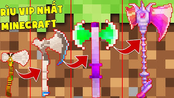 Minecraft, Nhưng Noob Sở Hữu Rìu Chặt Gỗ Vip Nhất! Rìu Chặt Gỗ Ra Kim Cương Và Ra Đồ Vip ??