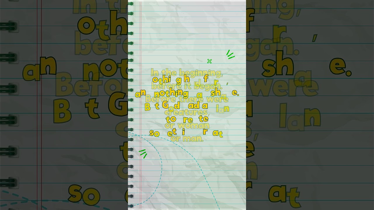 Creation Story - Bible Kids song 