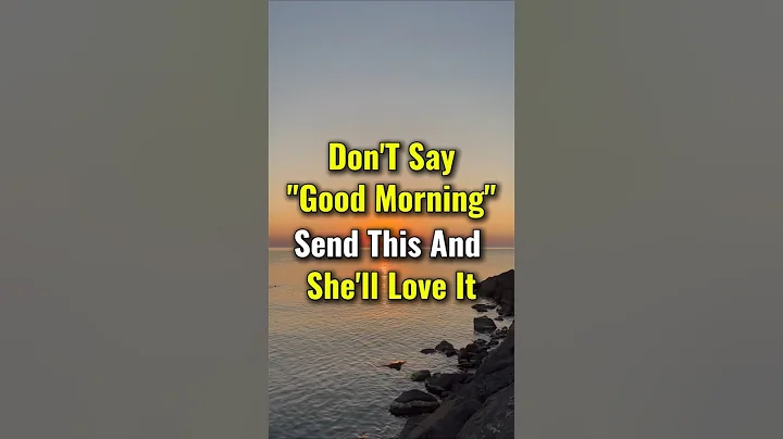 NO WOMAN CAN IGNORE THESE 7 Good Morning Texts! | Stoicism #StoicLove #stoic