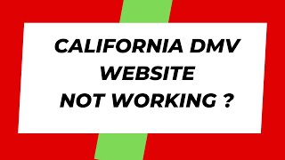 Full 13 Ways to Fix California DMV Website Not Working Guide