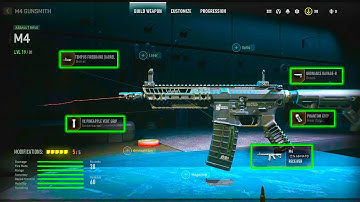 MAX POWER! BEST M4 Class Setup is BROKEN in MW2! (Best M4 Loadout Modern Warfare 2)