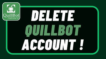 How To Delete Your Quillbot Account - Cancel Quillbot Subscription !
