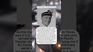Archie Donahue Double Ace In A Day U.s. Marine Corsair Legend