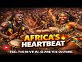نبض أفريقيا قرع الطبول والرقص التقليدي القوي ثقافة حية
