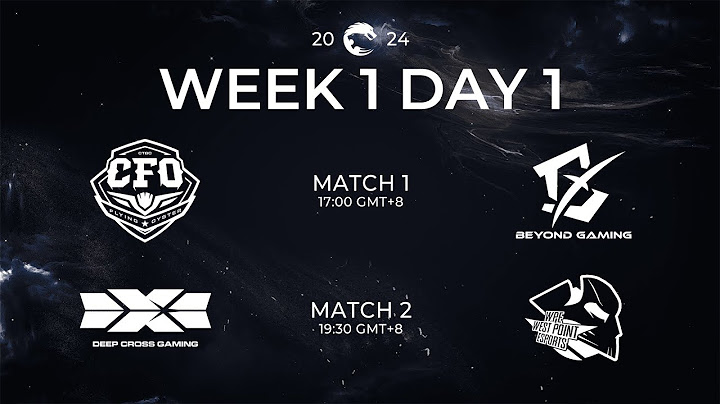 [中文] Spring Split W1D1 | CFO vs BYG / DCG vs WP | PCS 春季聯賽 (2024)