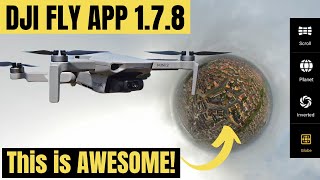 DJI Fly App Update 1.7.8 SAFE for Mini 2? New Feature Review & Flight Test screenshot 1