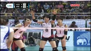 Thailand - Japan [Full Match Final] AVC Championships 21-09-2013