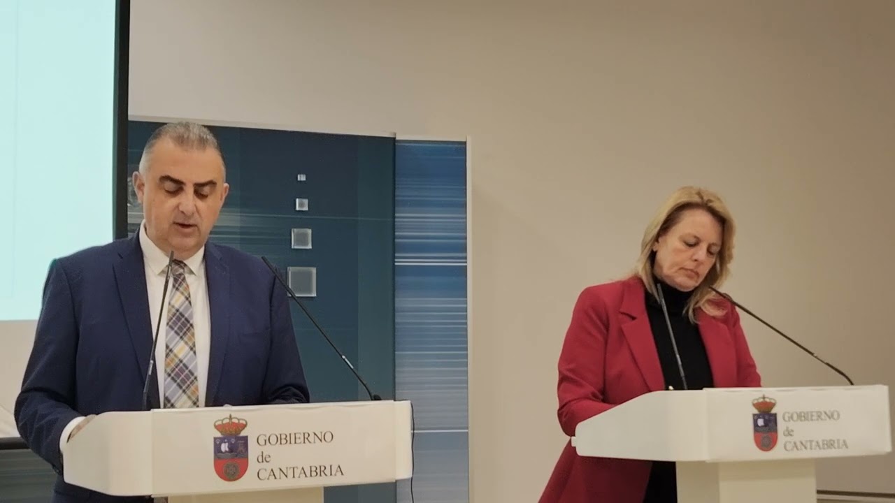 Parques eólicos Cantabria. Consejeros Roberto Media y María Jesús Susinos Martes, 15 abril, 09.15 h.