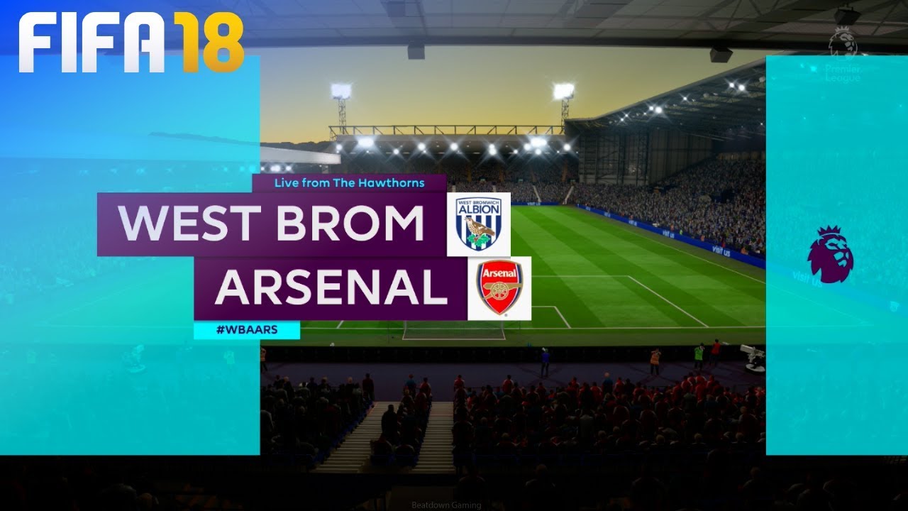 FIFA 18 - West Bromwich Albion vs. Arsenal @ The Hawthorns