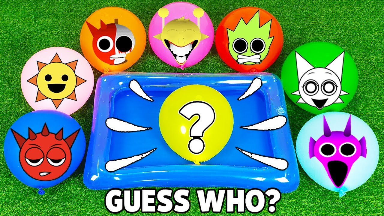 🎈 Sprunki Balloon Hunt! 🎈 Let’s Pop Them All and See Who’s Inside! 💖✨