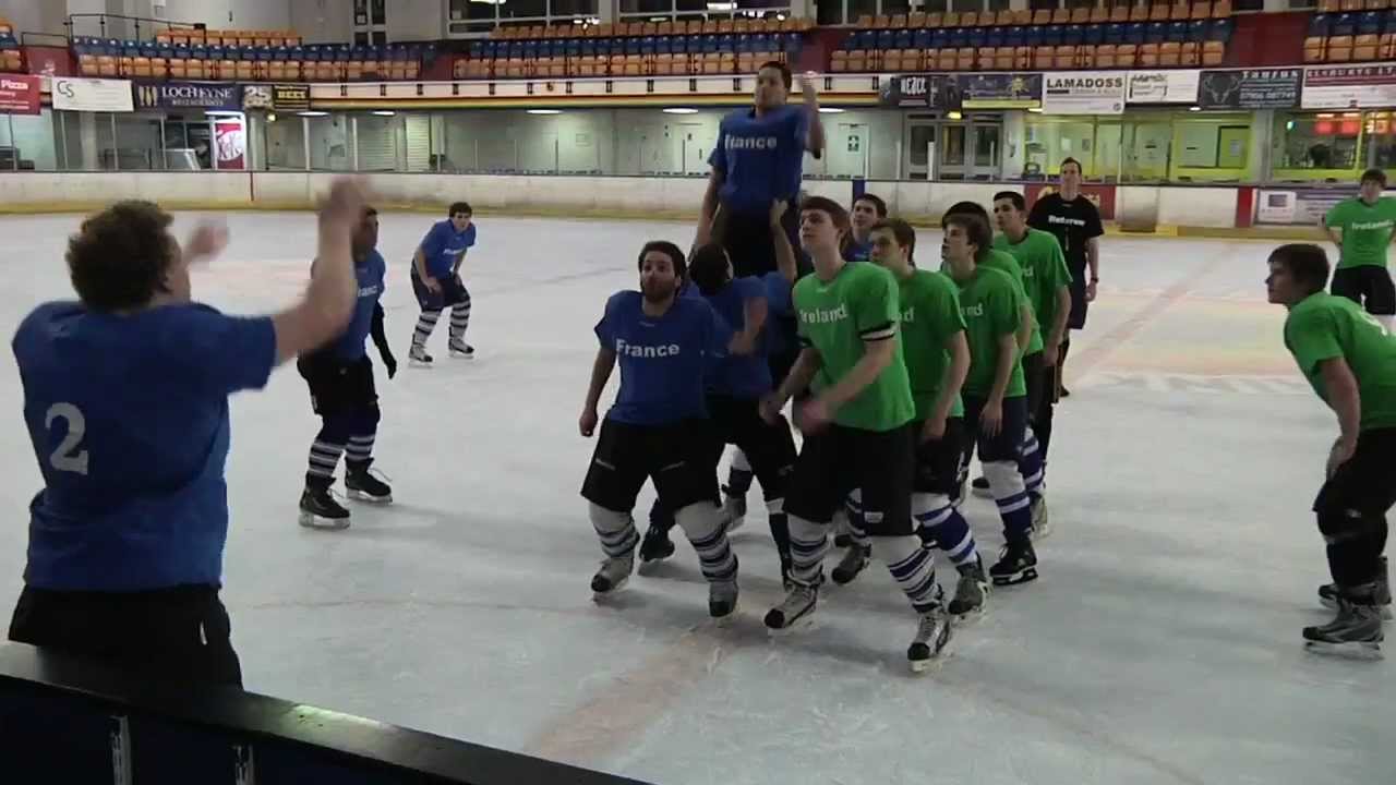Six Nations -- France v Ireland: Rugby on Ice - YouTube