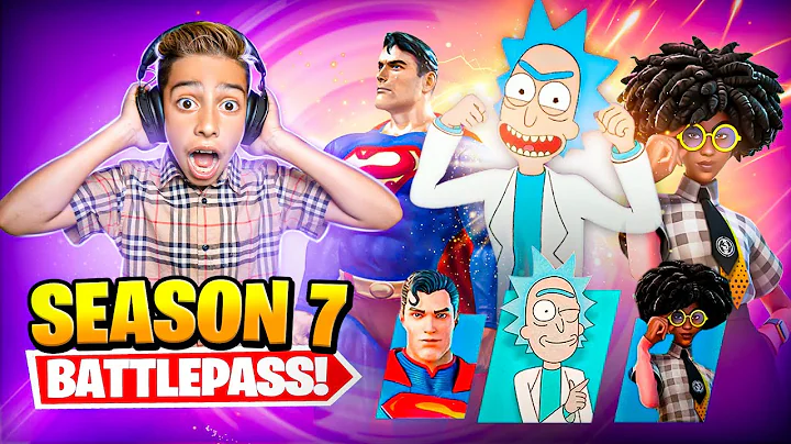*NEW* SEASON 7 BATTLEPASS in FORTNITE! (RICK & MOR...