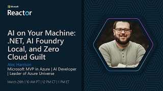 AI on Your Machine: .NET, AI Foundry Local, and Zero Cloud Guilt