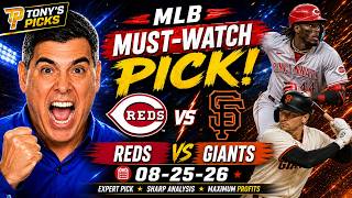Details Cincinnati Reds vs San Francisco Giants Pick 8/25/26 MLB Pick Prediction News