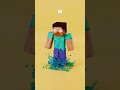Steve vs 1,000,000,000 Water Drops! 💧😱 #shorts #minecraft #gaming #music #youtube #cgi #gamingshorts