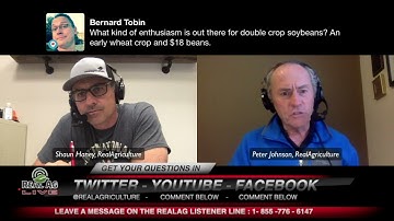 Double cropping soybeans with an early wheat crop