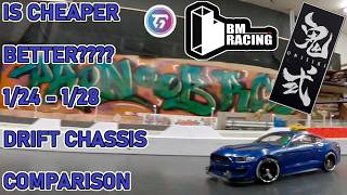 ONISIKI - TG RACING - BM HOBBY: 1/24 SCALE DRIFT CHASSIS COMPARISON AND REVIEW