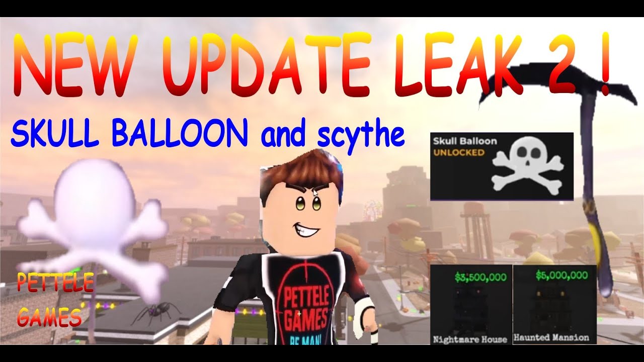 Утечка обновления ROBLOX OHIO 2! Шар-череп, коса пустоты и скины паука!