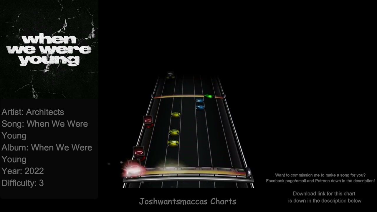 Architects - When We Were Young Drums Chart (Phase Shift Custom)