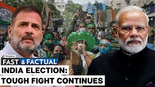 Fast \& Factual LIVE | India Election 2024: BJP-Led NDA Crosses Majority Mark, Catch Big Wins \& Loses