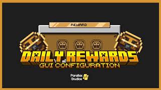 Daily Rewards Custom GUI Configuration | Oraxen & Itemadders