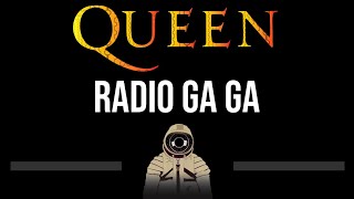 Queen • Radio Ga Ga (CC) (Upgraded Video) 🎤 [Karaoke] [Instrumental Lyrics]