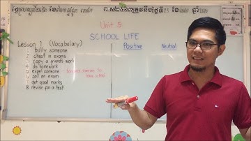 Advanced English Grade 10 Unit 5, Lesson 1