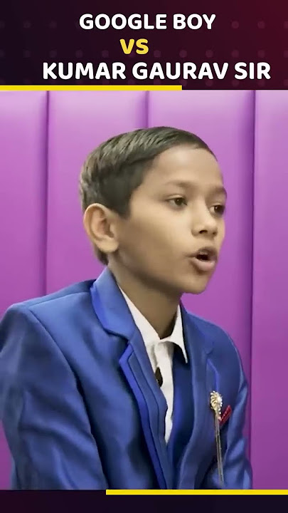 Google Boy vs Kumar Gaurav Sir | मुकाबला टक्कर का  #Shorts #KautilyaPandit