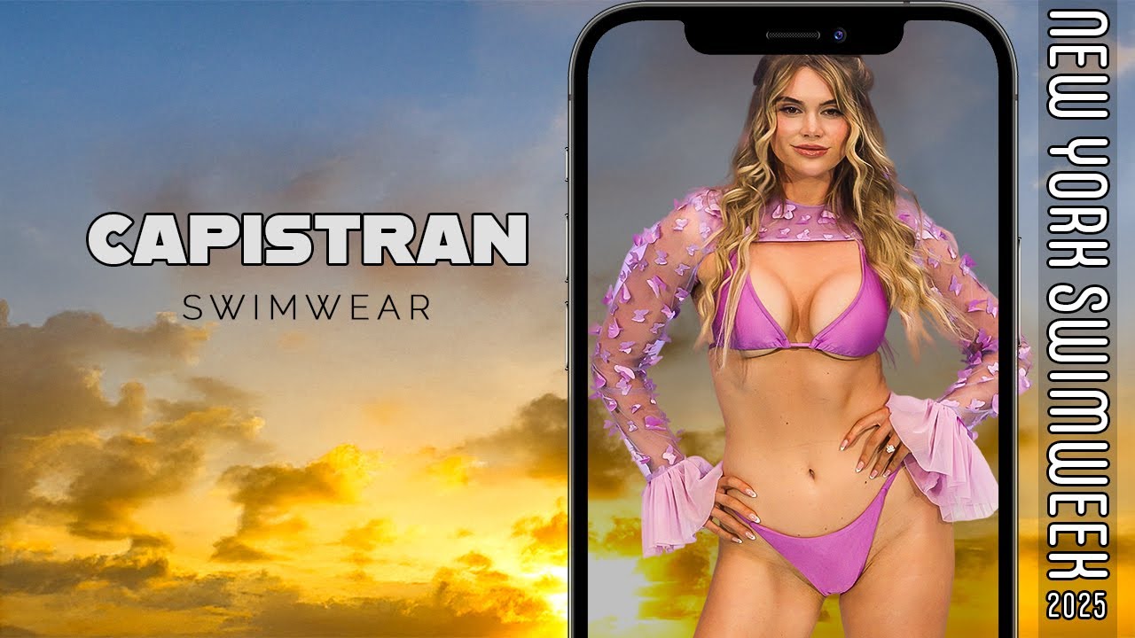 Часы-телефон в режиме SlowMo | Capistran Swimwear | Неделя плавания в Нью-Йорке 2025
