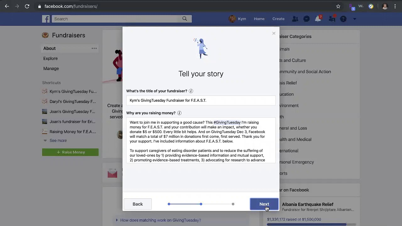 Facebook Fundraising How To