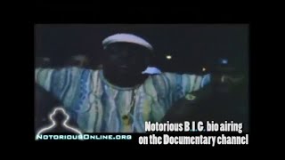 Documentary channel airing Notorious BIG biopic